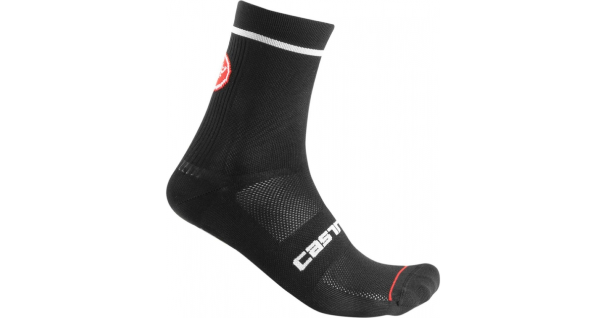 Chaussettes Sport Castelli Entrata 13 - Lot 1 Paire Polyester Hauteur 13cm